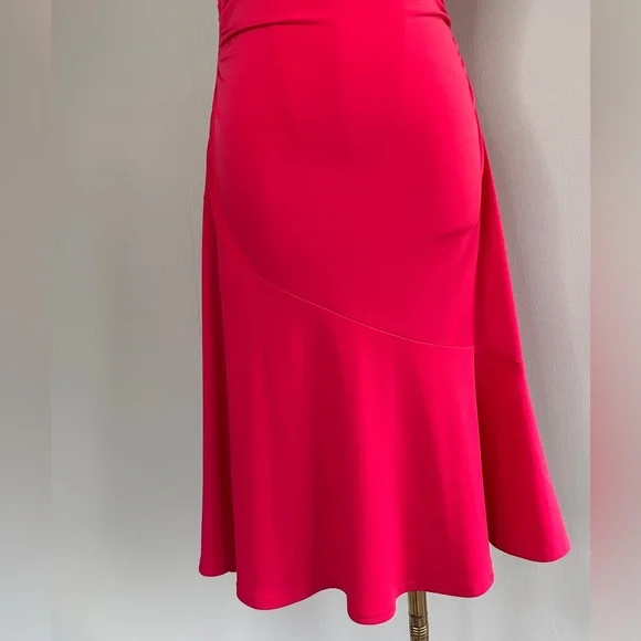 Y2K JODI KRISTOPHER Babydoll Strappy Ruched Midi Dress Party Going Out Mall Sz S - Picture 5 of 14